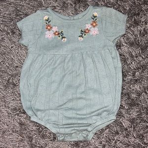 18 mo Bubble Sage Romper